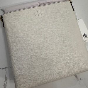 White Leather Crossbody Bag Tory Burch NWT